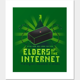 Elders of the Internet Posters and Art